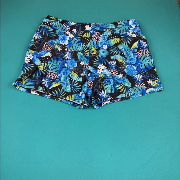 Tempt Me Women’s Tankini Swimsuit Set with Shorts Adjustable Straps NWT Size L - Picture 10 of 10